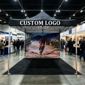 Custom Tents for Trade Show Events 300D/420D/600D Oxford Fabric Custom Popup Tent