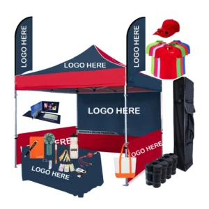 Custom Trade Show Display Kit Pop-up Canopy Set