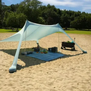 Custom UV Large Beach Tents Light Easy to Erect Portable Camping Canopy Shelter Sunshade Awning