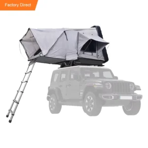 Custom Ultra light Weight 4wd Offroad Car Clamshell ABS Hard Shell Roof Tent Open Sideways Car Clamshell Roof Top Tent