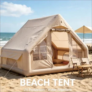 Custom Vibrant Digital Printing Flame Retardant Fabric Reinforced Construction and Premium Appearance Inflatable Tent