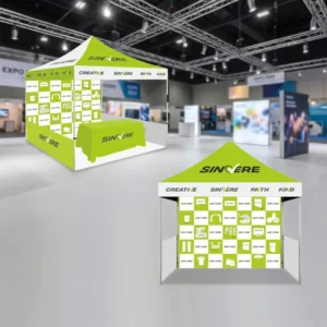 Custom Waterproof Rooftop Tent with Walls for Outdoor Trade Shows and Exhibitions