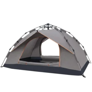 Custom Waterproof Ultralight 3-4 Person Dome Camping Tent Auto Pop-Up Tent