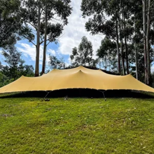 Custom White Outdoor Wedding Tent Event Party Canvas Canopy Stretch Tent For 300 Seat