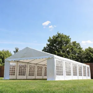 Custom White PVC Wedding Tent Window Double Single Layer Aluminum Four-season UV Resistant Storage Exhibition Outdoor Car Show