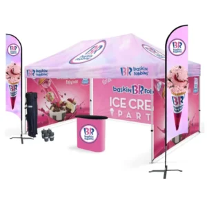 Custom logo Tents for Events Outdoor 10×10 Canopy Tent Heavy Duty Trade Show Tent Design