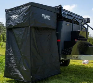 Customizable 1-Person Waterproof Outdoor Shower Tent Awning for Car Camping