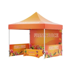 Customizable 10×10 Eco-Friendly Waterproof Pop up Canopy Tent with Aluminum Frame and Logo for Events & Business Trade Shows