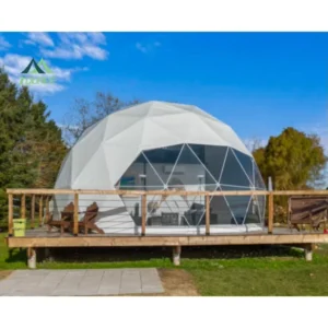 Customizable 5m/6m/7m/8m PVC Igloo Glamping Dome Tent for Outdoor Hotels