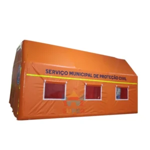 Customizable Commercial 0.55mm PVC Inflatable Tent Easy Setup CE Certification for Winter Sheltering and Disaster Relief