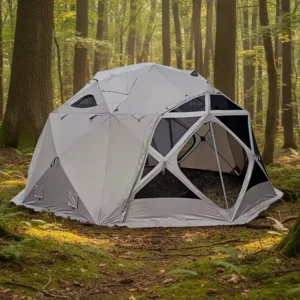 Customizable Glamping Four season Hemispherical Shape One Bedroom Tent Multi color Oxford Cloth Quick Automatic Opening