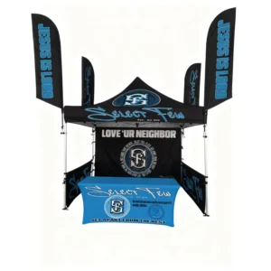 Customizable Heavy-Duty Waterproof Advertising Trade Show Tent for Automotive & Agriculture for Outdoor Trade Shows & Events