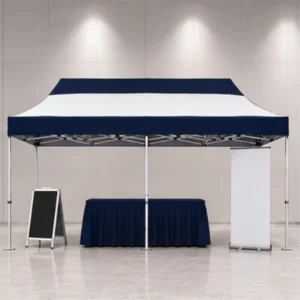 Customizable Heavy-Duty Waterproof Aluminum Frame Oxford Fabric Advertising Trade Show Tent for Automotive