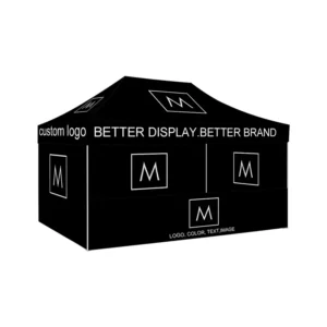 Customizable Logo 3-Second Pop-Up Large Event Canopy Tent for Exhibitions and Trade Shows