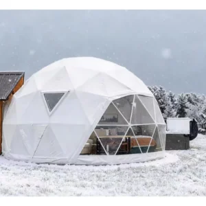 Customizable Luxury Glamping Dome Tent with Insulation for Hotel & Airbnb Use