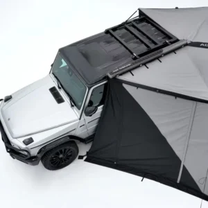 Customizable Modern Outdoor Camping Roof Top Tent Free Standing SUV Waterproof Oxford Canvas Cotton Side Walls Four-season