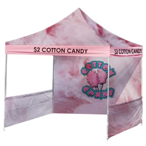 Customizable PVC Pop Up Tent for Trade Shows and Exhibitions Optimal Visibility Custom Print Design for Events