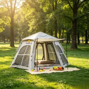 Customizable Pop-up Automatic Four-season Camping Tent Outdoor Hiking Canvas Waterproof