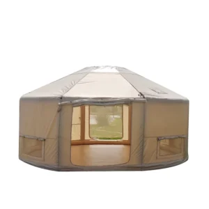 Customizable Portable Round Outdoor Camping Waterproof Inflatable Air Yurt Tent For Family