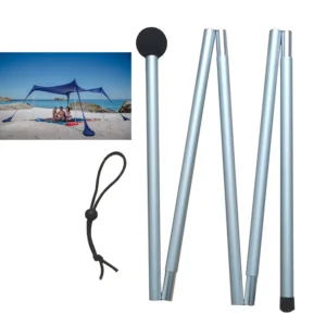 Customizable Tent Poles Featuring Aluminum Supports & EVA Balls