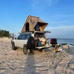 Customizable Waterproof Oxford Camping Hard Shell Car Roof Tent Aluminum Frame Offroad Portable Four Seasons Roof Top Tent Quick