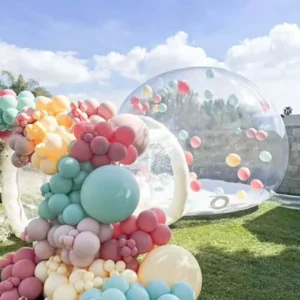 Customized 360 Inflatable for Bubble House Transparent PVC Dome Tent for Outdoor Camping Glamping Advertising Includes Blower