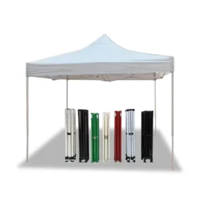 Customized 3×3 Retractable Folding Pop-up Tent Waterproof Outdoor Trade Show Exhibition Party Tent