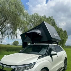Customized 4 Person Camping Hard Shell Car Rooftop Tent Australia Side Opening Clamshell Aluminum Hardshell Car Rooftop Tent