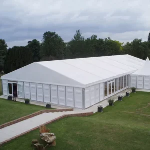 Customized 850g Pvc Aluminum Alloy Large Luxury Waterproof Event Tents Outdoor Wedding Party Event Tent