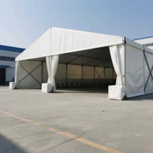 Customized Aluminum Alloy Canvas Tent Warehouse Storage Tent Canopy Tent For Industrial Use