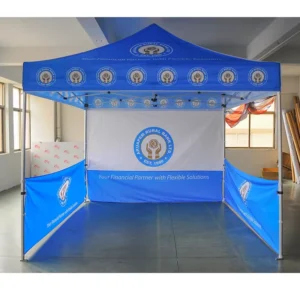 Customized Aluminum Alloy Pop up Gazebo Marquee Event Tent with Waterproof Canopy for Advertising Displays