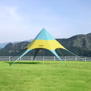 Customized Arch Tent Star Shaped Custom Star Tents for Events with Single Double Peaks Spider Tent