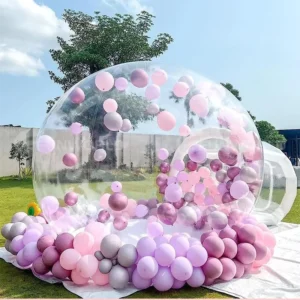 Customized Balloon Bubble Tent Party Inflatable Bouncing Bubble House Transparent Dome