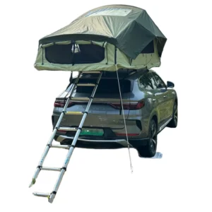 Customized Car Rooftop Tent, Soft Shell, Four-Season, Double-Layer Waterproof Breathable Canvas