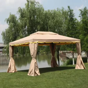 Customized Commercial Roman Outdoor Canopy Tent Gazebo Garden Villa Courtyard Awning for Weddings