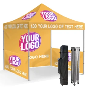 Customized Exhibition Tent Outdoor Advertising Four-Corner Sunshade Tent Booth