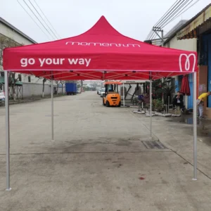 Customized Fabric Waterproof Folding Pop Up Canopy Tent Events Trade Show Outdoor Tents
