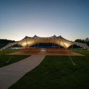 Customized Festival Printing Waterproof Fabric Bedouin Stretch Party Tent For Events Wedding