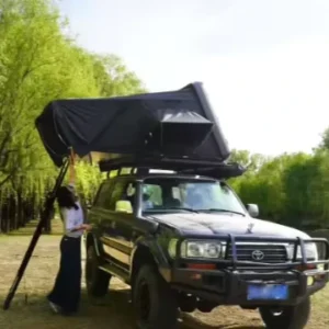 Customized Foldable Roof Top Tent Aluminium Shell-One Bedroom Waterproof Four-Season for Truck 4×4 Camping