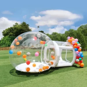 Customized Giant Children’s Party Transparent Inflatable Bubble Tent House for Advertising