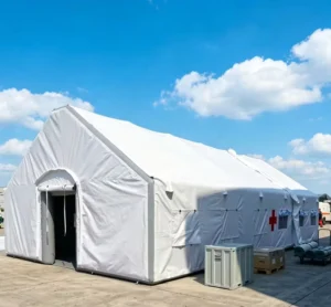 Customized Giant Tents Inflatable Medical Tent PVC Waterproof Portable Air Tents for Events Blow Up Tent Aufblasbares Partyzelt