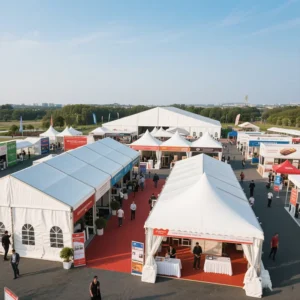 Customized Large Scale Aluminum Frame Trade Show Tent Outdoor Waterproof Marquee Advertising Tent for Events