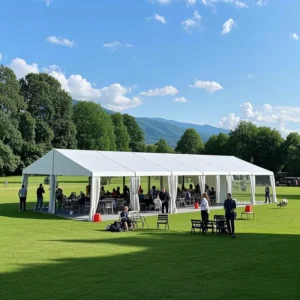 Customized Large Space Aluminum Alloy Rod Material Outdoor Party Wedding Tent For Event