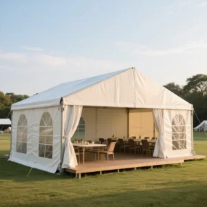 Customized Large Space Wedding 500 People Capacity Party Tent 20×20 6×12 Event Party Tent with Window