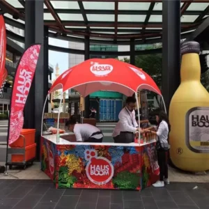Customized Logo Outdoor Trade Show Food and Drink Canopy Tent