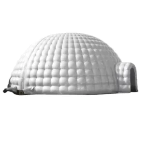 Customized Luxury Big Size White Dome Inflatable Tent Semi-circular Camp Inflatable Tent Inflatable Bubble Tent