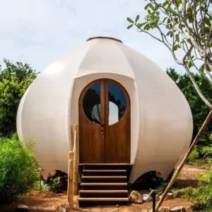 Customized Luxury Pumpkin Safari Tent Durable Waterproof Glamping Dome House for Hotel Travel Business Use Camping Tent