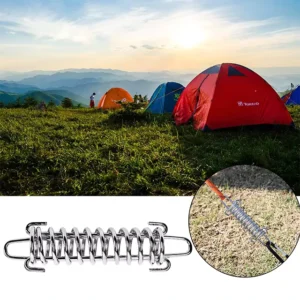 Customized Metal Stainless Steel Tent Rope Fixed Buckle Tensioner for Outdoor