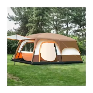 Customized Outdoor Luxury Wind Resistant Family Large Camping Tent Glamping Tents Waterproof For Sale