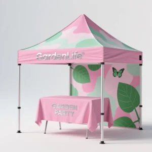 Customized Outdoor Waterproof Printed Tents for Competitive Events